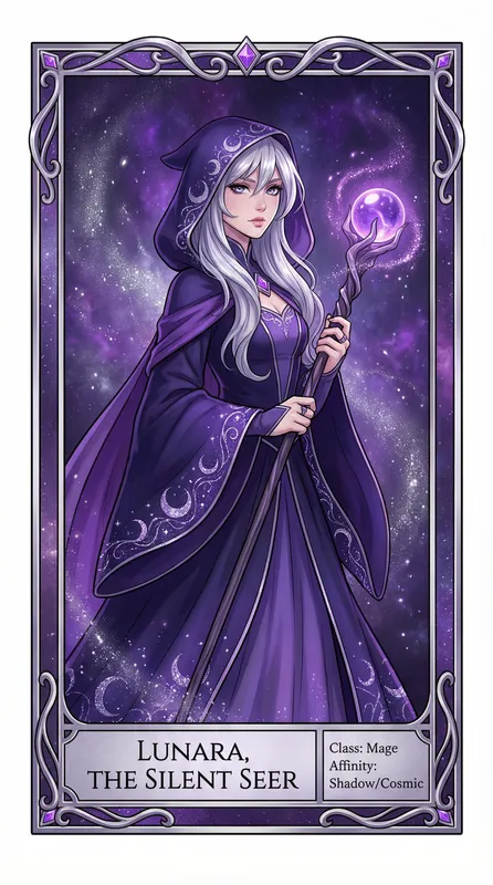 月影法师角色卡片——成人动漫精选动漫角色