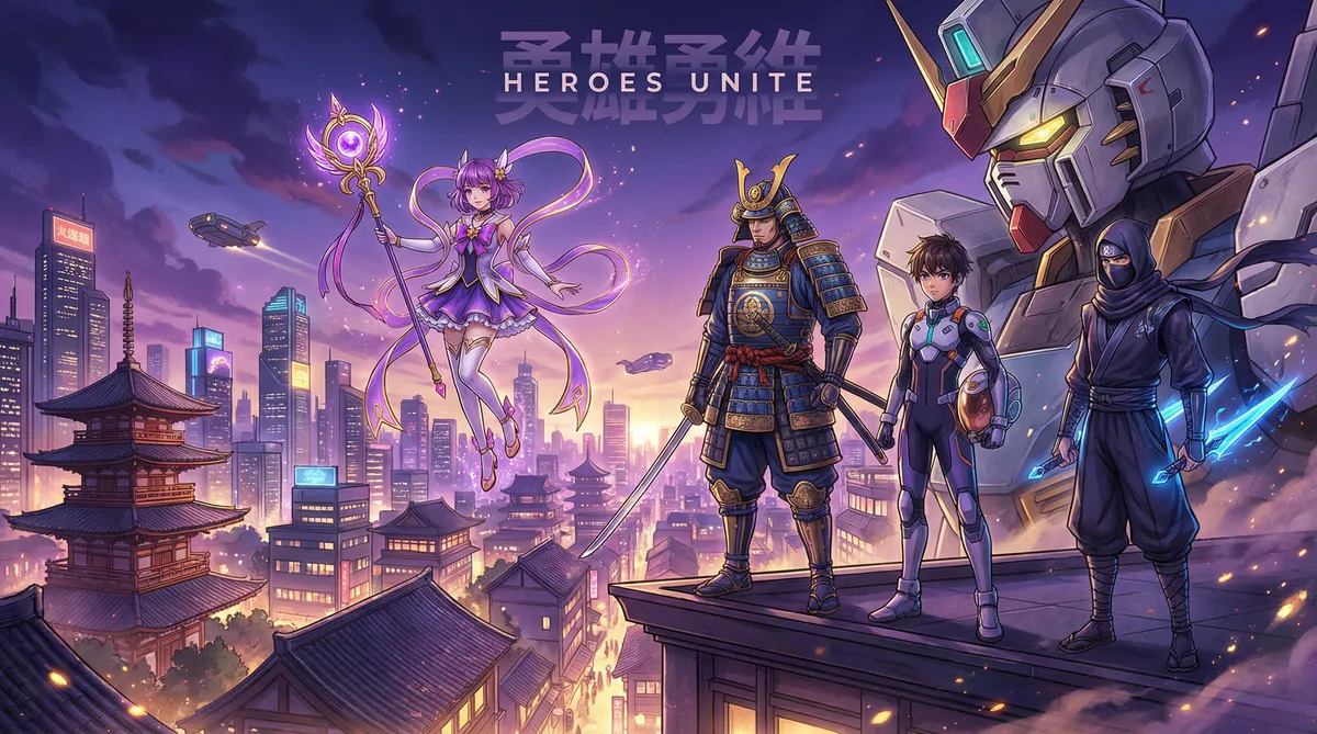 成人动漫动漫角色百科主视觉横幅